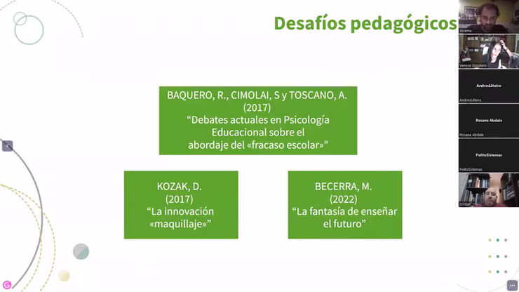 Pedagogía - Módulo 3 Profundización Comisión 3